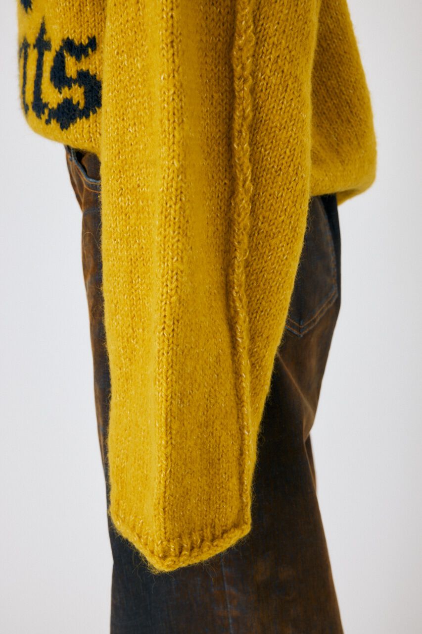 MOUSSY「KNITTED WORDS セーター」|ニット・セーター|