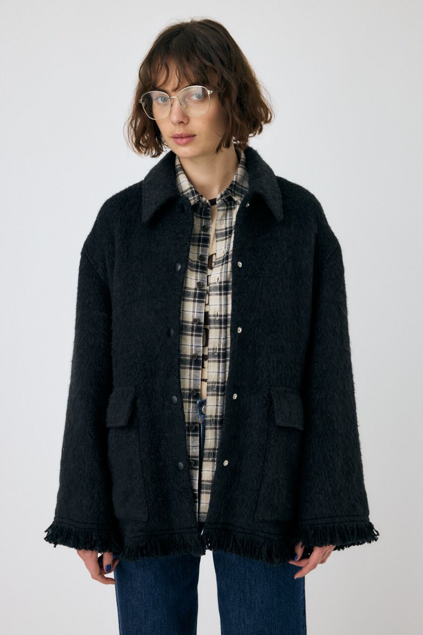 MOUSSY「MIX シャツジャケット」|その他|