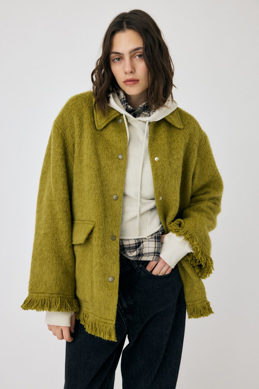 MOUSSY「MIX シャツジャケット」|その他|