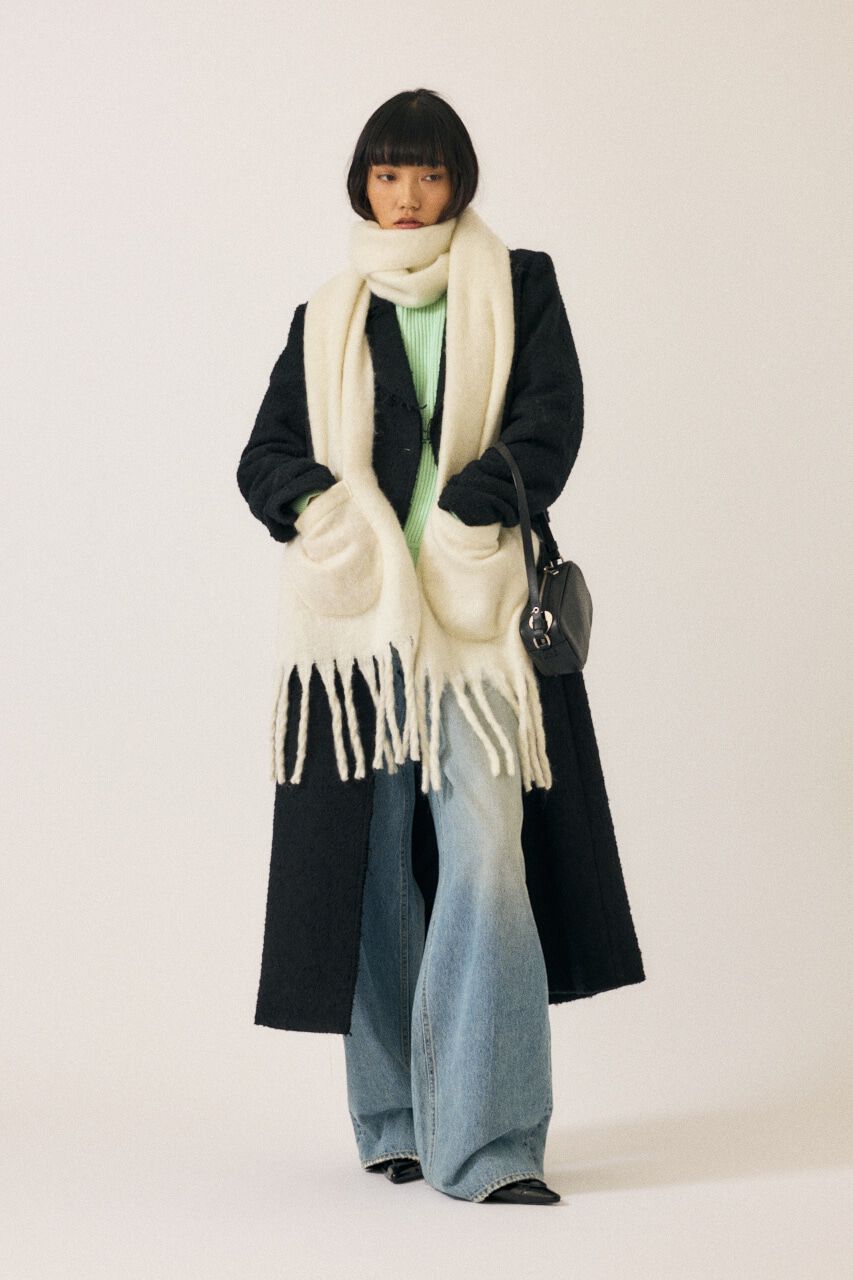 MOUSSY「SLIT ハイネックセーター」|ニット・セーター|