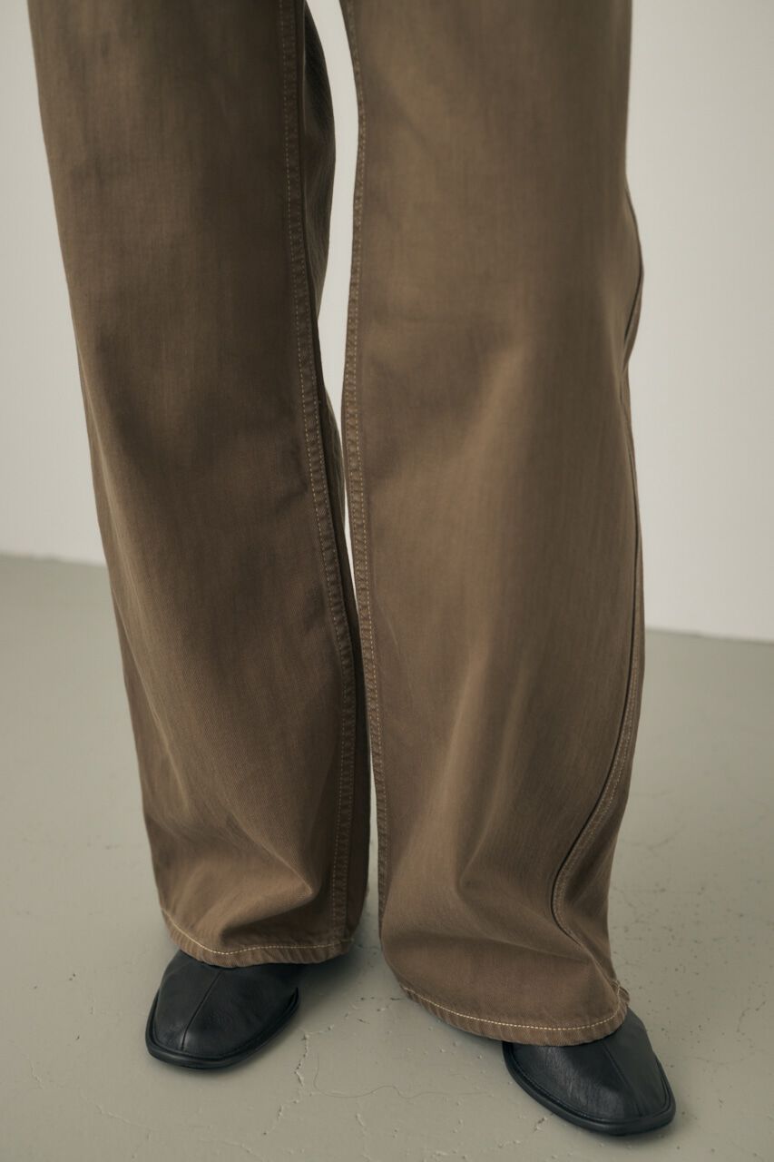 MOUSSY「ルーズストレートデニムパンツ　オーガニックコットン使用」|デニム|