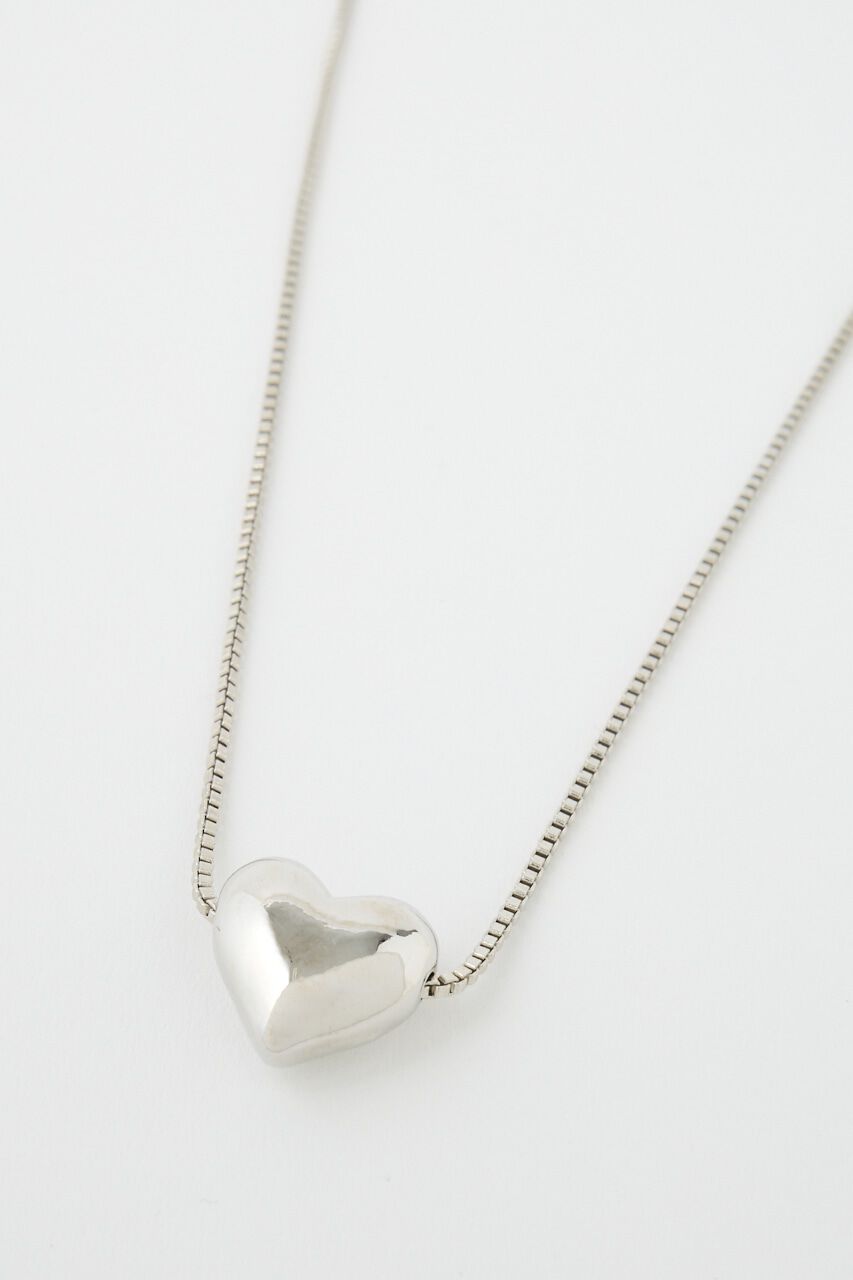 MOUSSY「CHUBBY HEART ラリエット」|ネックレス|