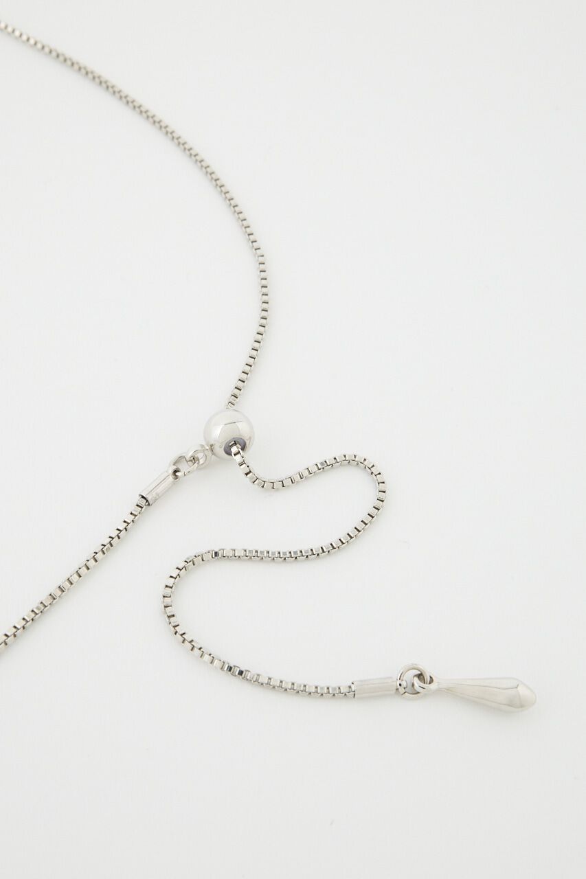 MOUSSY「CHUBBY HEART ラリエット」|ネックレス|