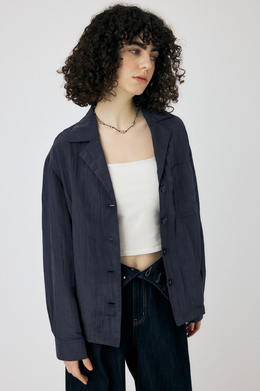 MOUSSY「SATIN シャツ」|シャツ・ブラウス|