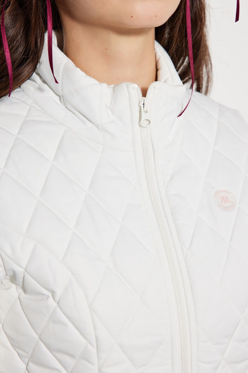 rienda「キルティングパネルラインブルゾン」|ブルゾン・スタジャン|