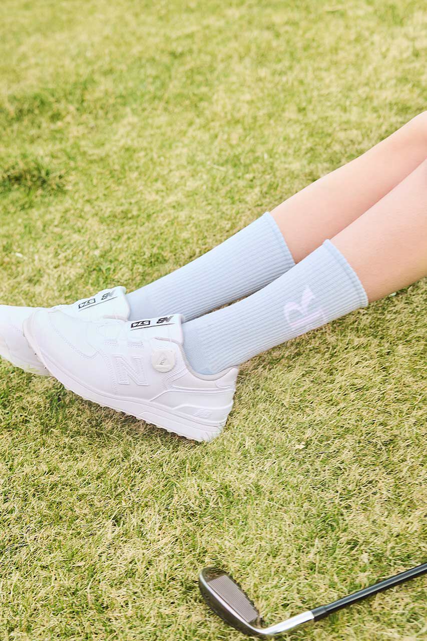 rienda「Rロゴリブソックス」|その他|L/BLU1