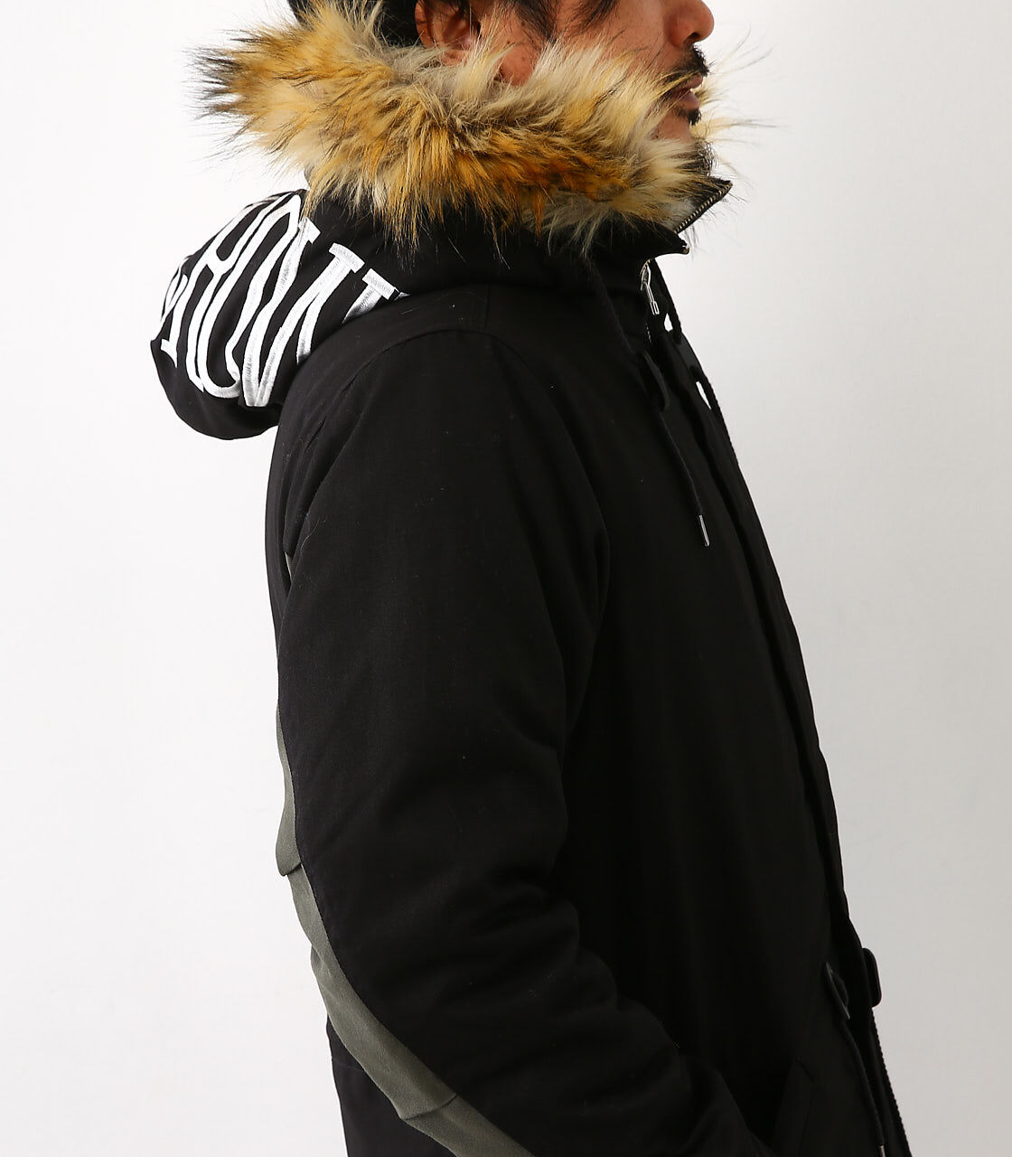 RODEO CROWNS「フード 刺繍 中綿 モッズコート」|その他|