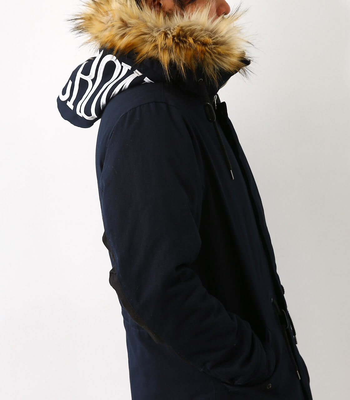 RODEO CROWNS「フード 刺繍 中綿 モッズコート」|その他|