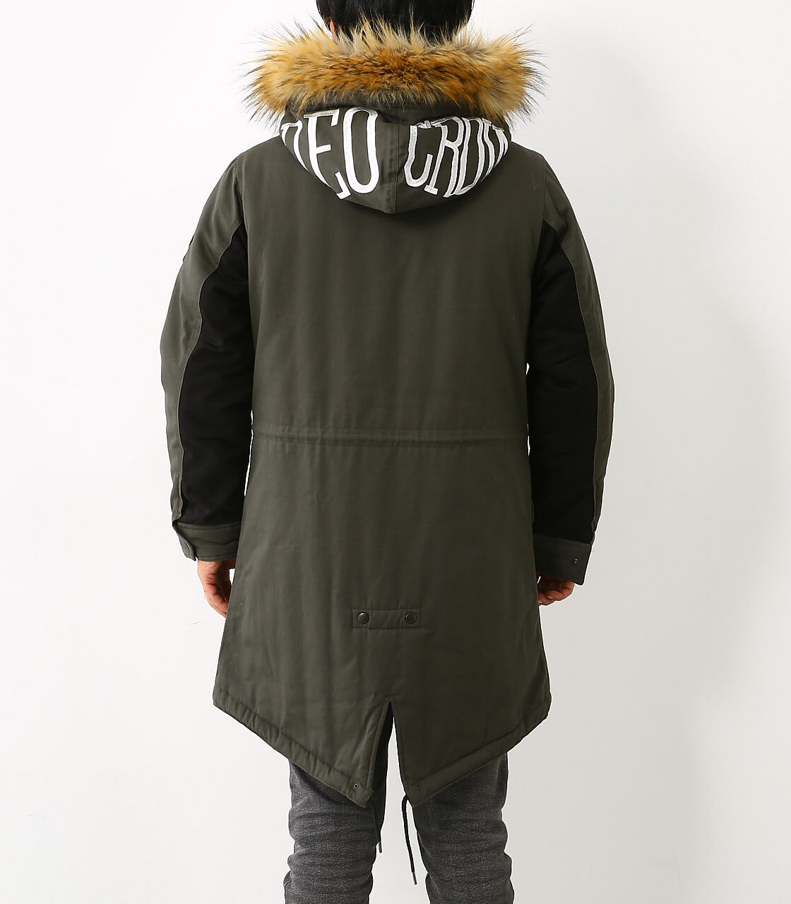 RODEO CROWNS「フード 刺繍 中綿 モッズコート」|その他|