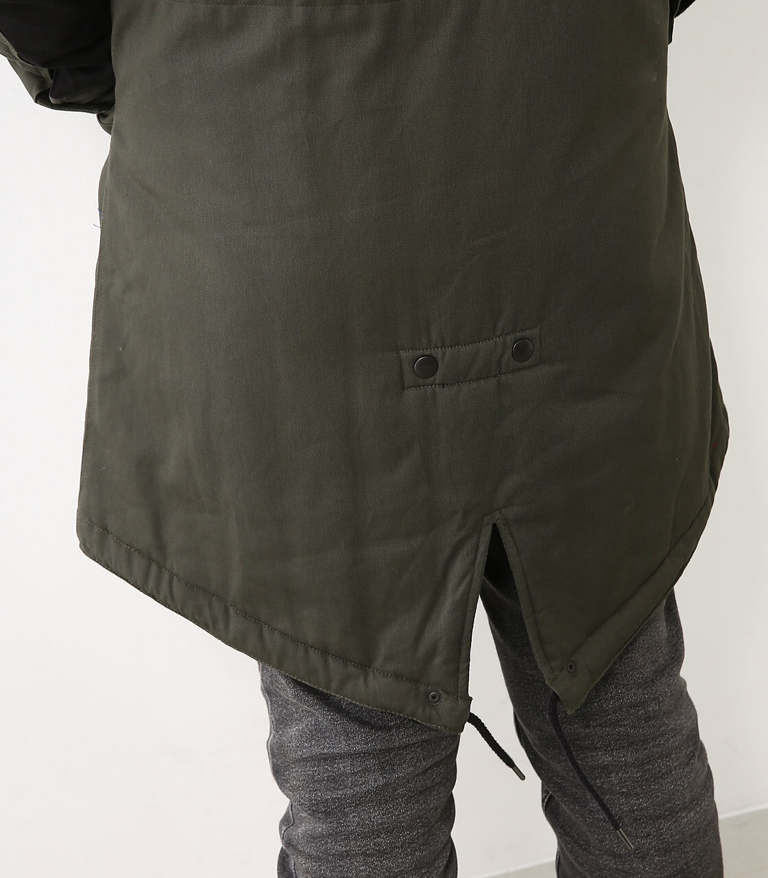 RODEO CROWNS「フード 刺繍 中綿 モッズコート」|その他|