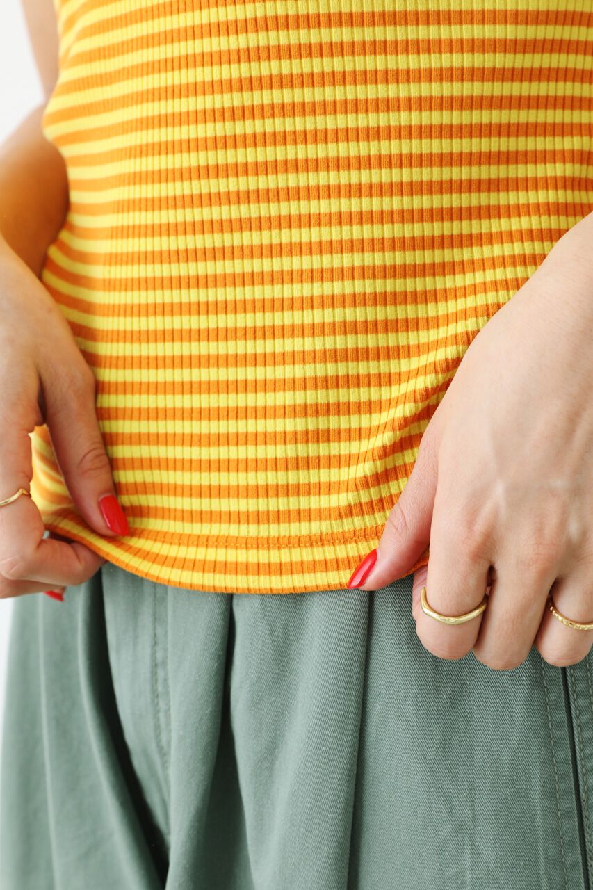 RODEO CROWNS「アメリカンスリーブカップインボーダータンクトップ」|チューブトップ|