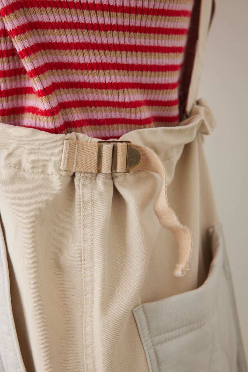 RODEO CROWNS「キルティングドッキングサスペンダースカート」|その他|