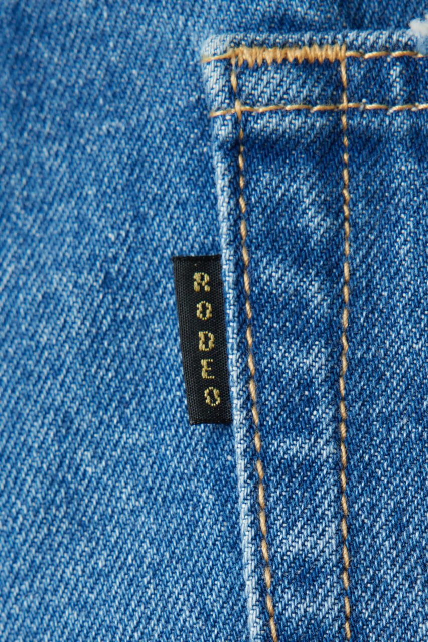 RODEO CROWNS「サイドラインルーズデニム」|デニム|