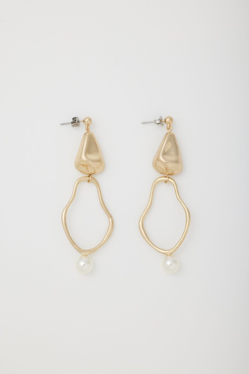 RODEO CROWNS「ティアドロップ フープミックスピアス」|ピアス|GLD