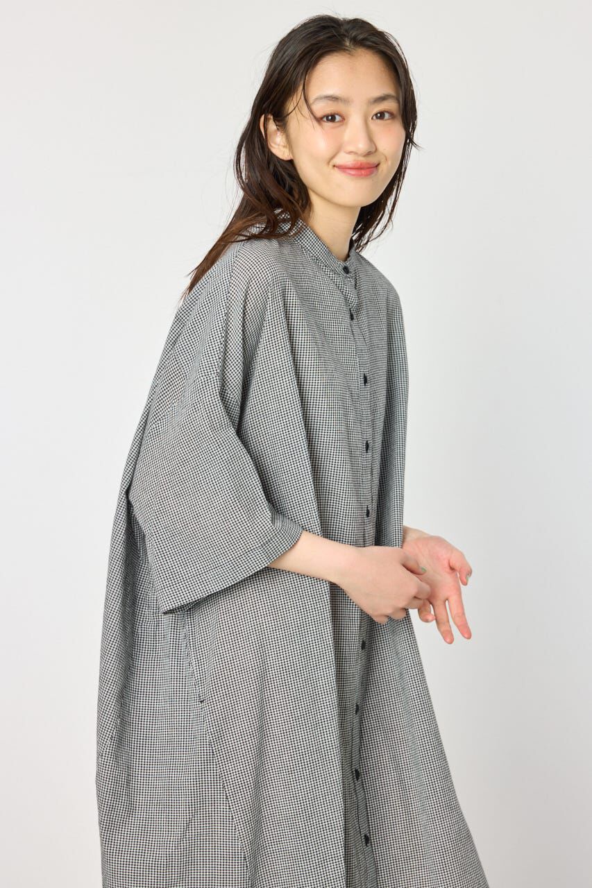 RODEO CROWNS「バンドカラールーズワンピース」|ワンピース|