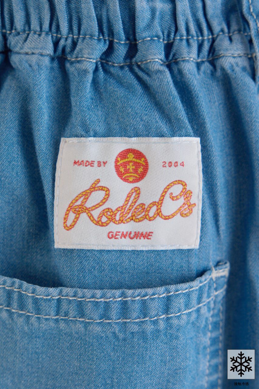 RODEO CROWNS「クールデニムリラックススカート」|デニム|