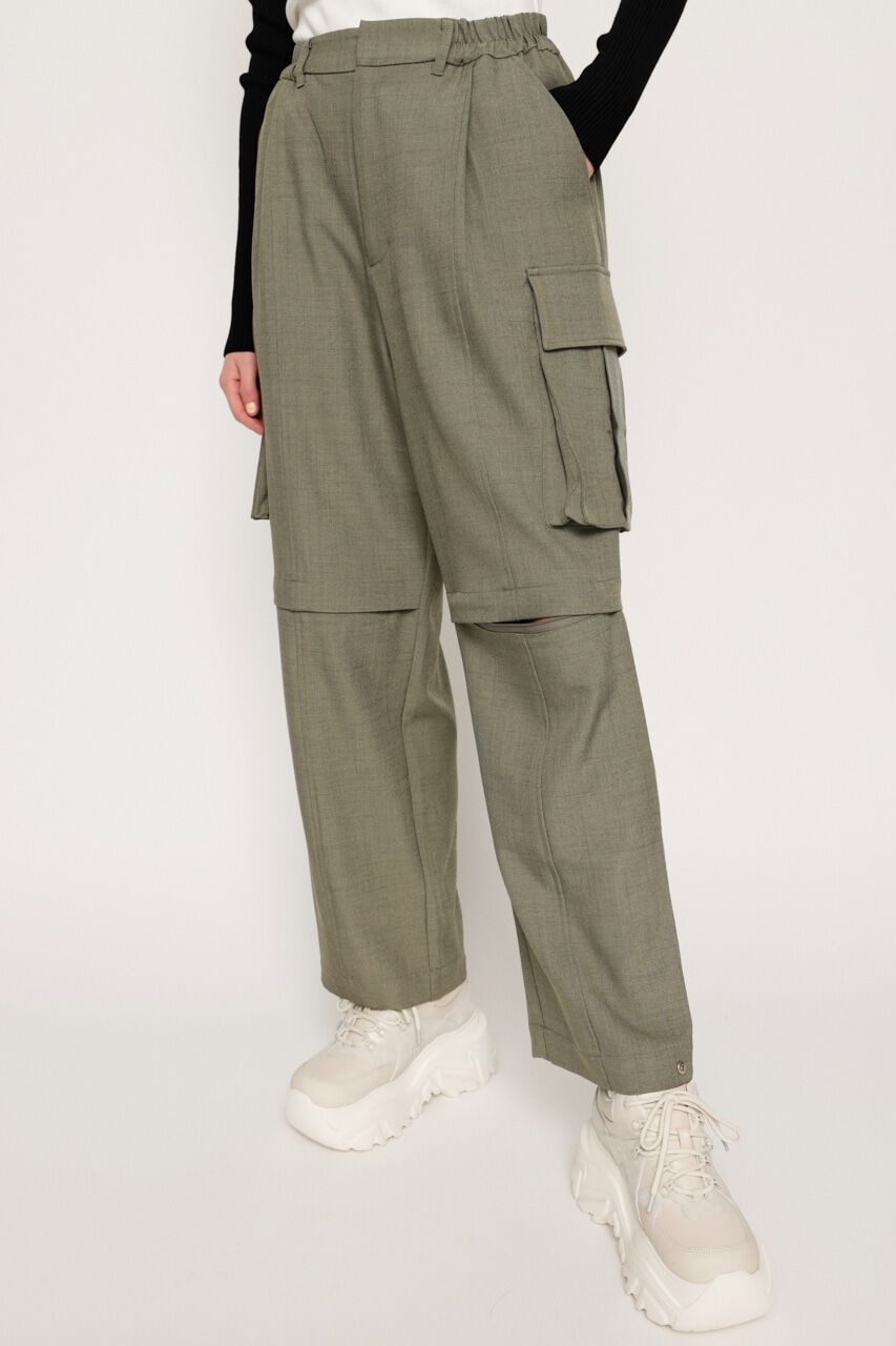 SLY「KNEE ZIP CARGO パンツ」|その他|