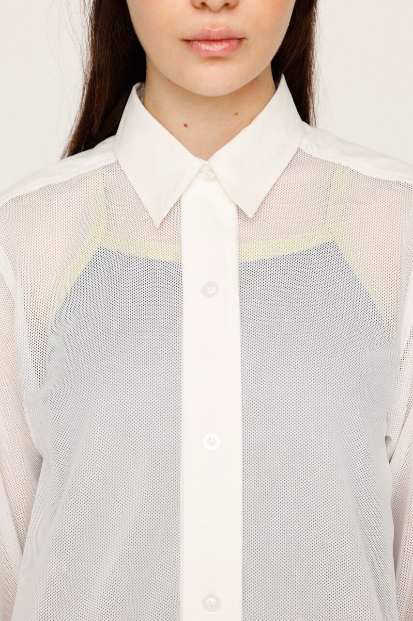 SLY「SHEER MESH シャツ」|シャツ・ブラウス|