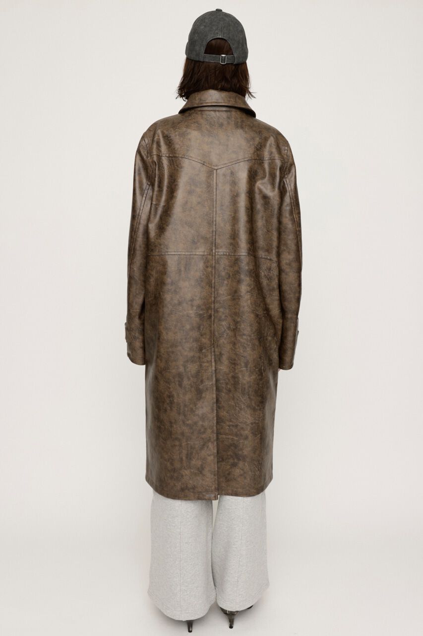 SLY「LONG F／LEATHER ジャケット」|その他|