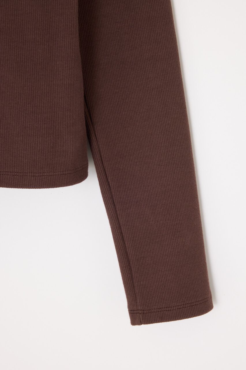 SLY「PAD IN BACK OPEN L／S トップス」|Tシャツ・カットソー|