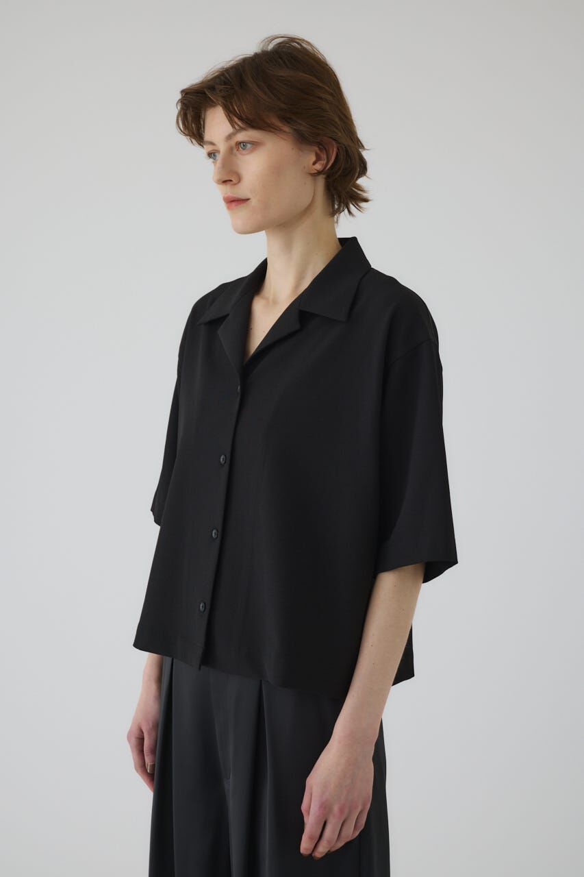 RIM.ARK 「Open collar half sleeve SH」|シャツ・ブラウス|