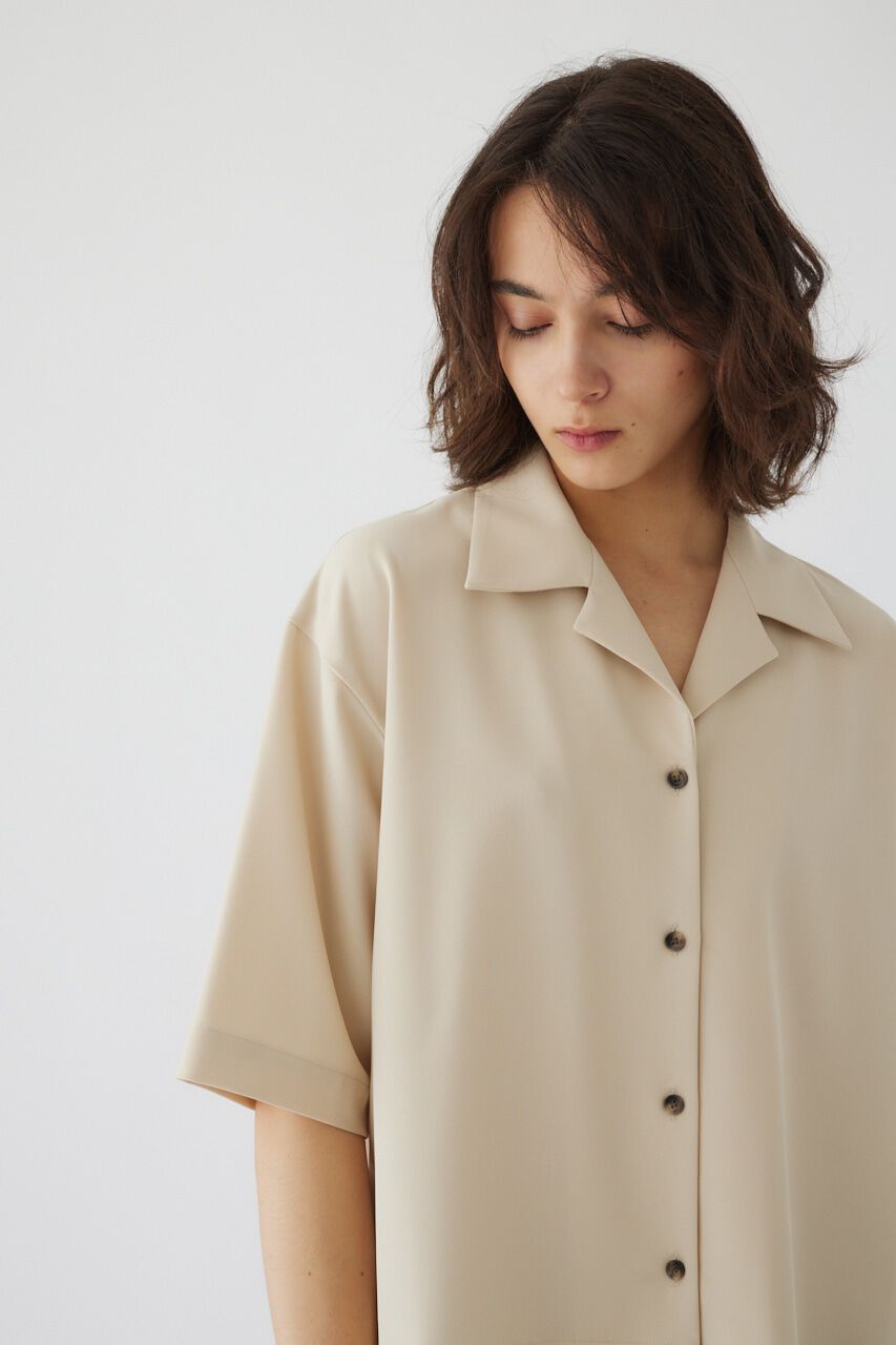 RIM.ARK 「Open collar half sleeve SH」|シャツ・ブラウス|