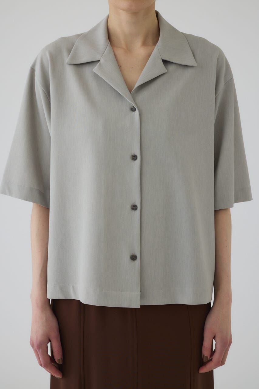 RIM.ARK 「Open collar half sleeve SH」|シャツ・ブラウス|