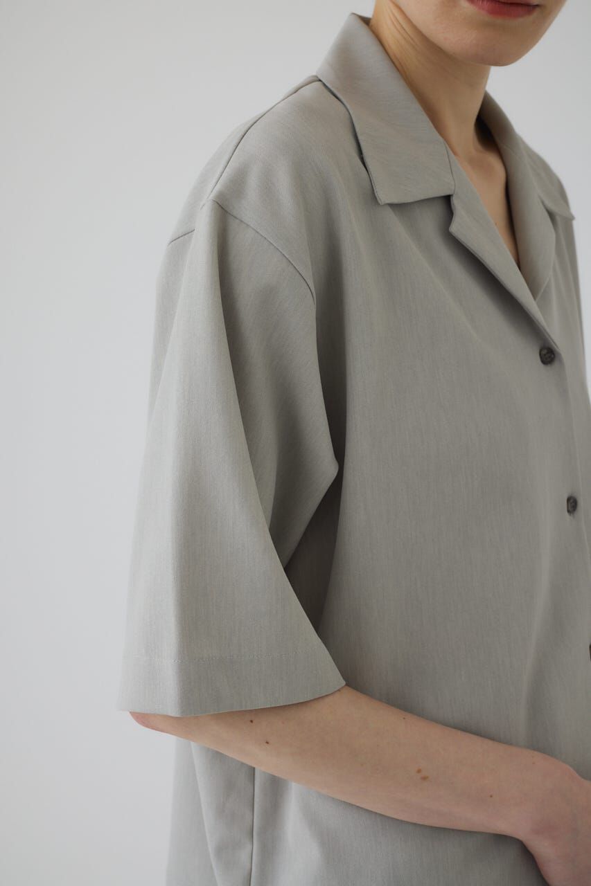 RIM.ARK 「Open collar half sleeve SH」|シャツ・ブラウス|
