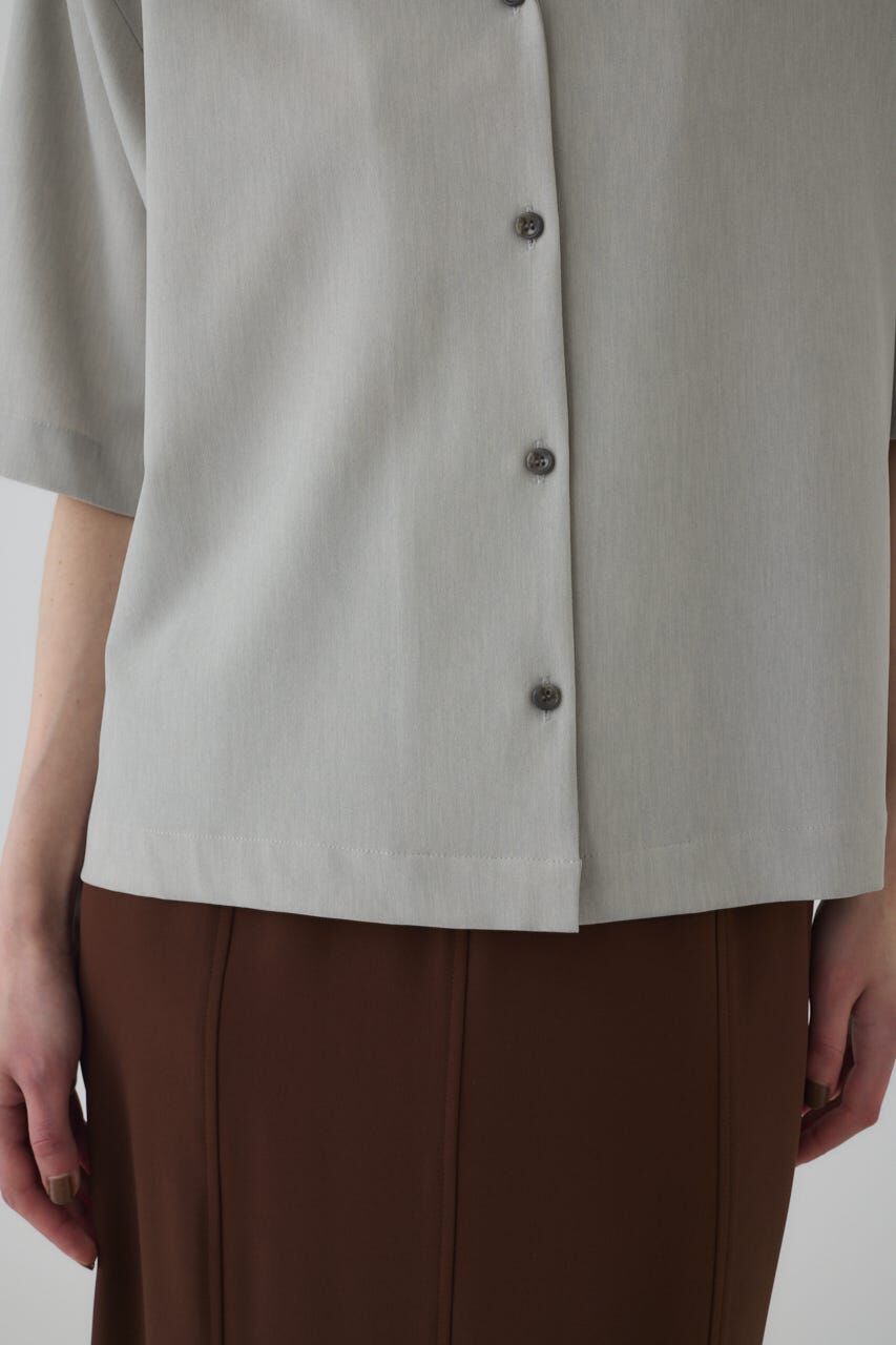 RIM.ARK 「Open collar half sleeve SH」|シャツ・ブラウス|