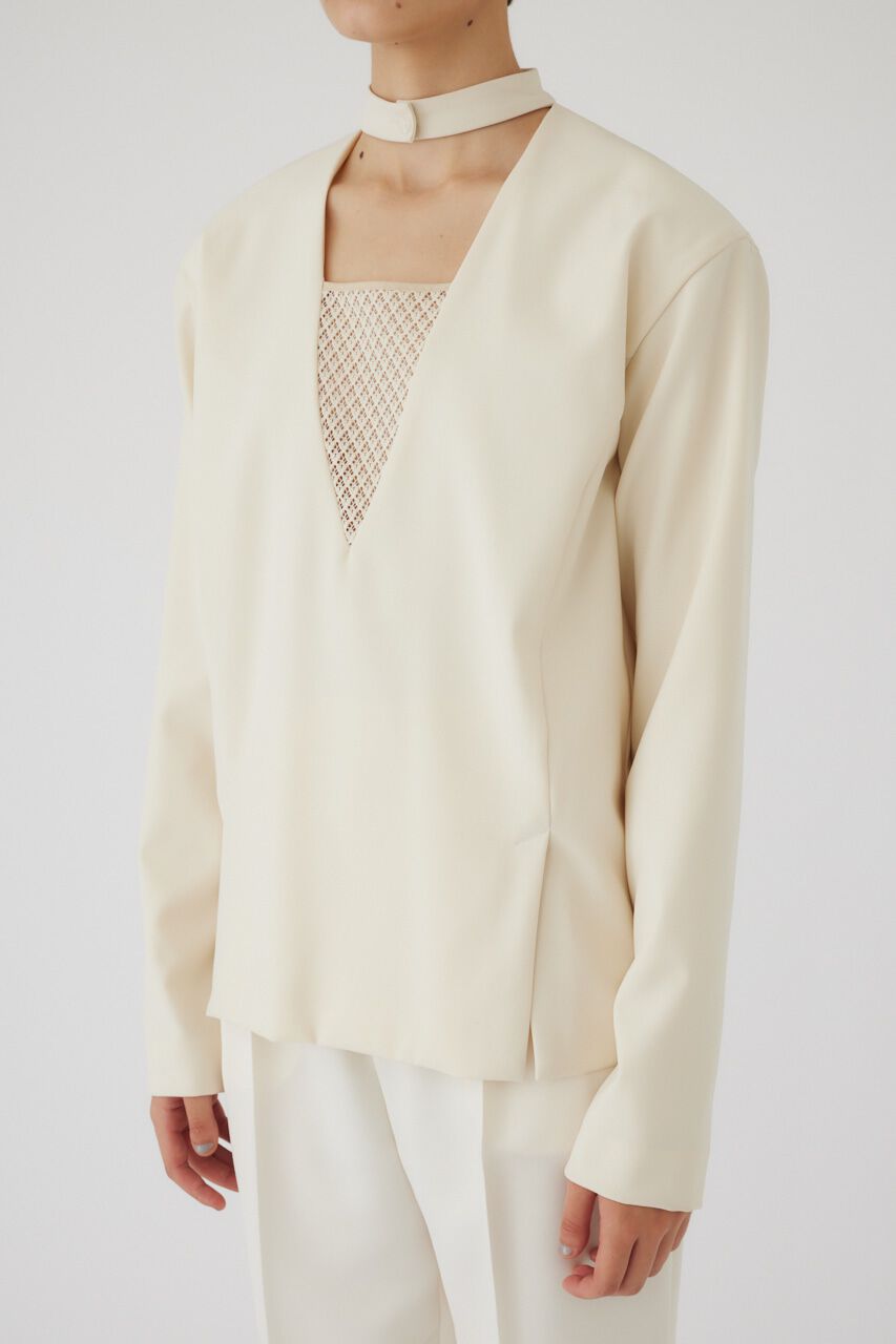 RIM.ARK 「JK like docking tops」|シャツ・ブラウス|O/WHT1