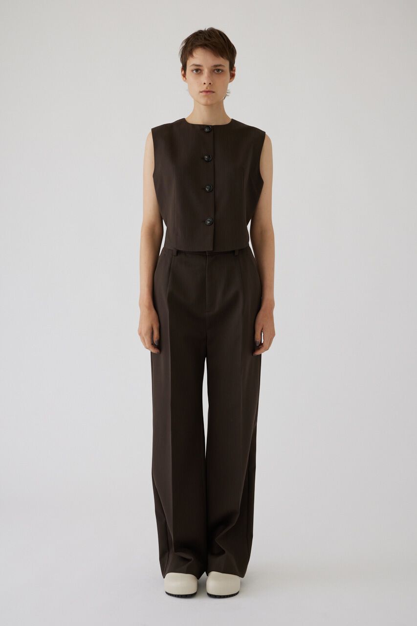 RIM.ARK 「Gabardine stripe PT」|その他|D/BRN3