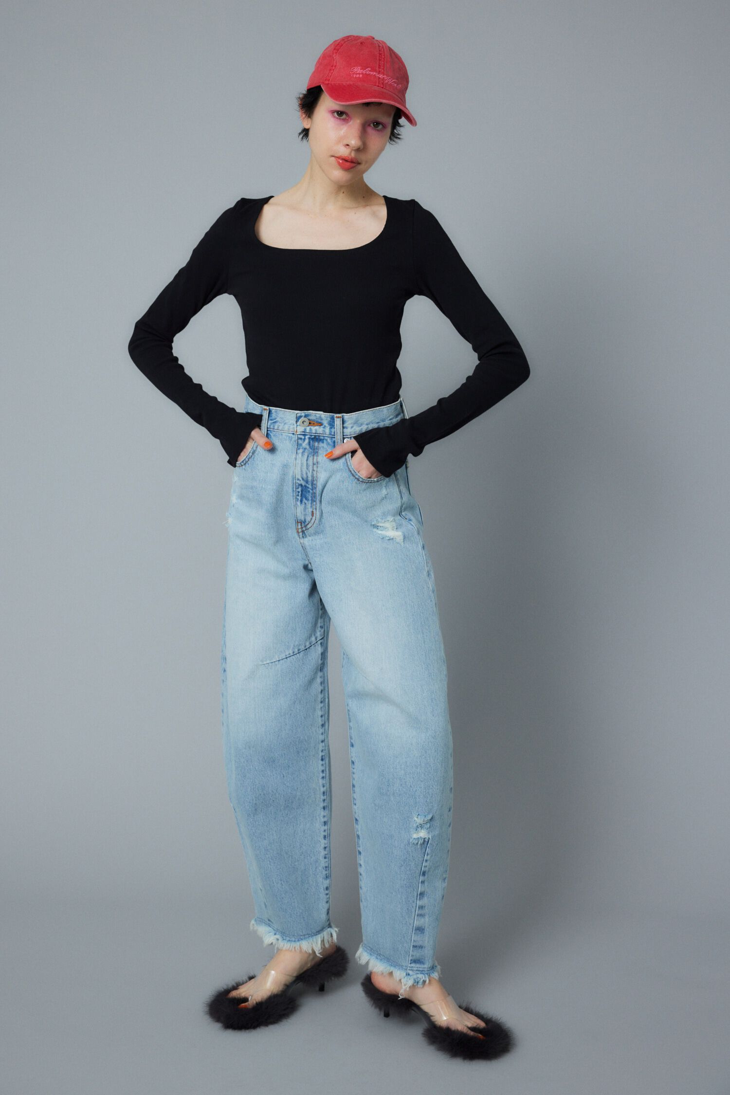 HeRIN.CYE「Round neck tops」|Tシャツ・カットソー|