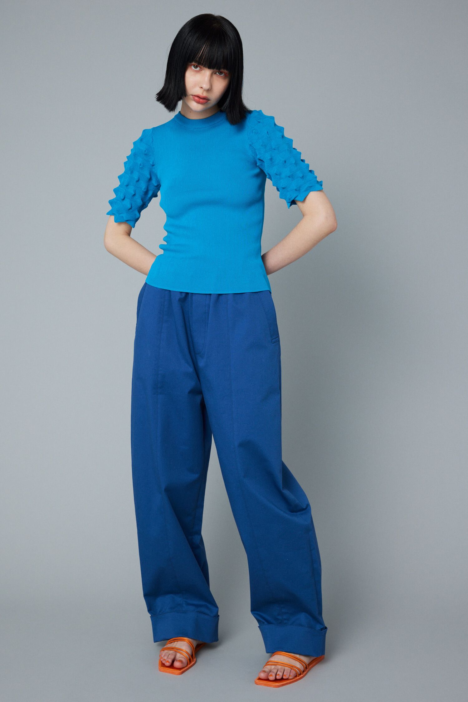 HeRIN.CYE「Cocoon cuff pants」|その他|BLU