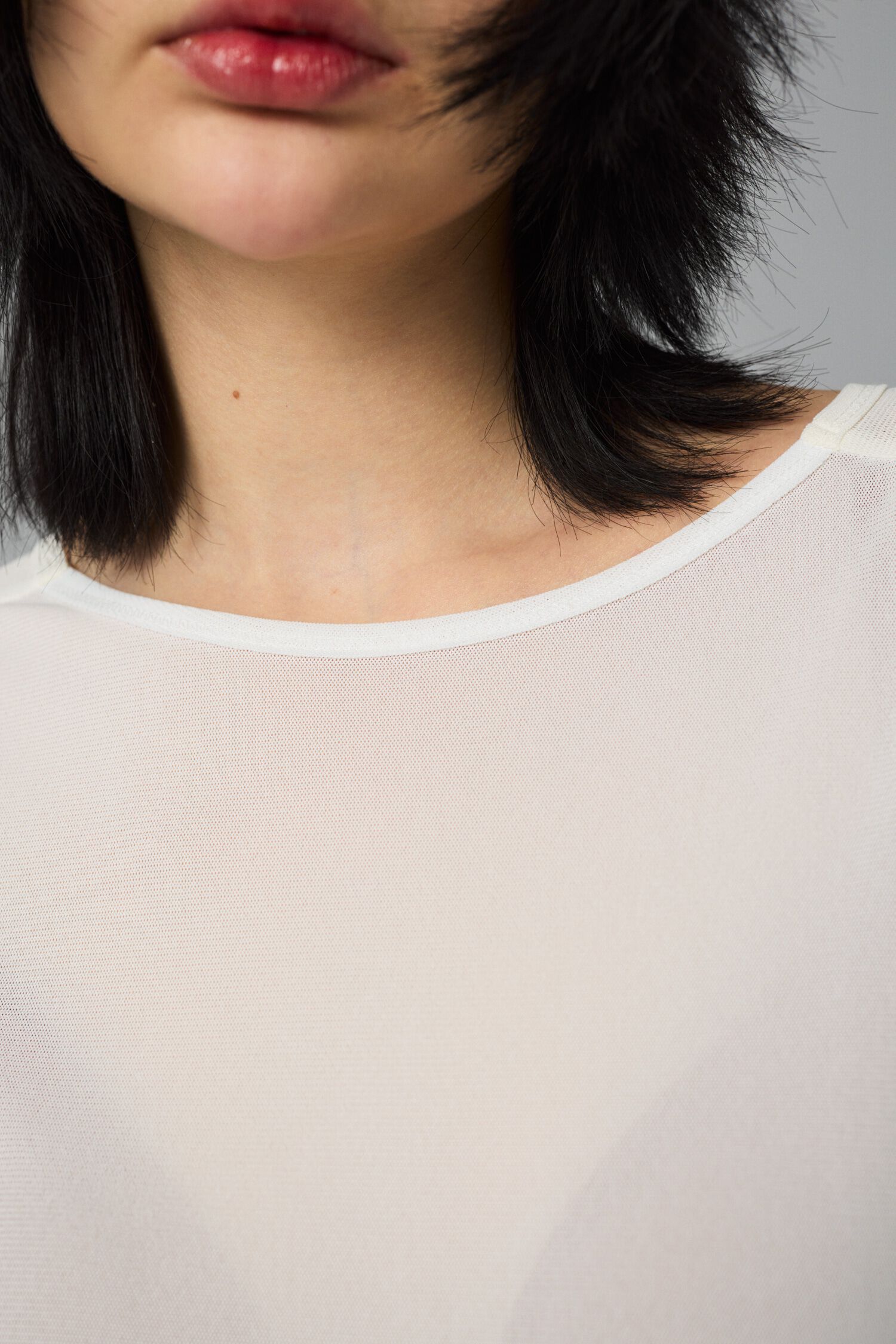 HeRIN.CYE「Line mesh inner tops」|Tシャツ・カットソー|