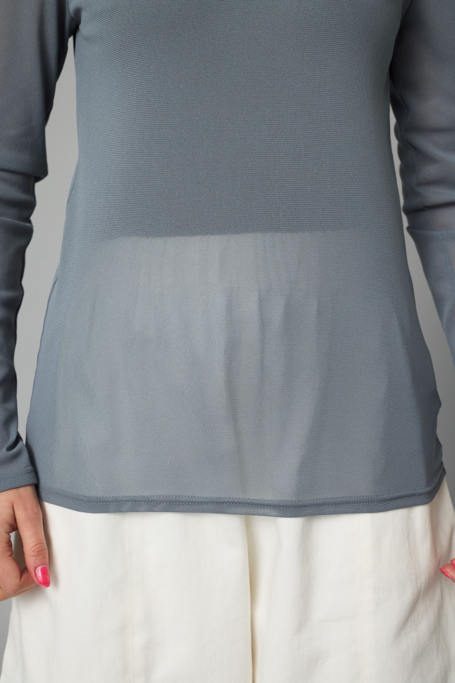 HeRIN.CYE「Line mesh inner tops」|Tシャツ・カットソー|