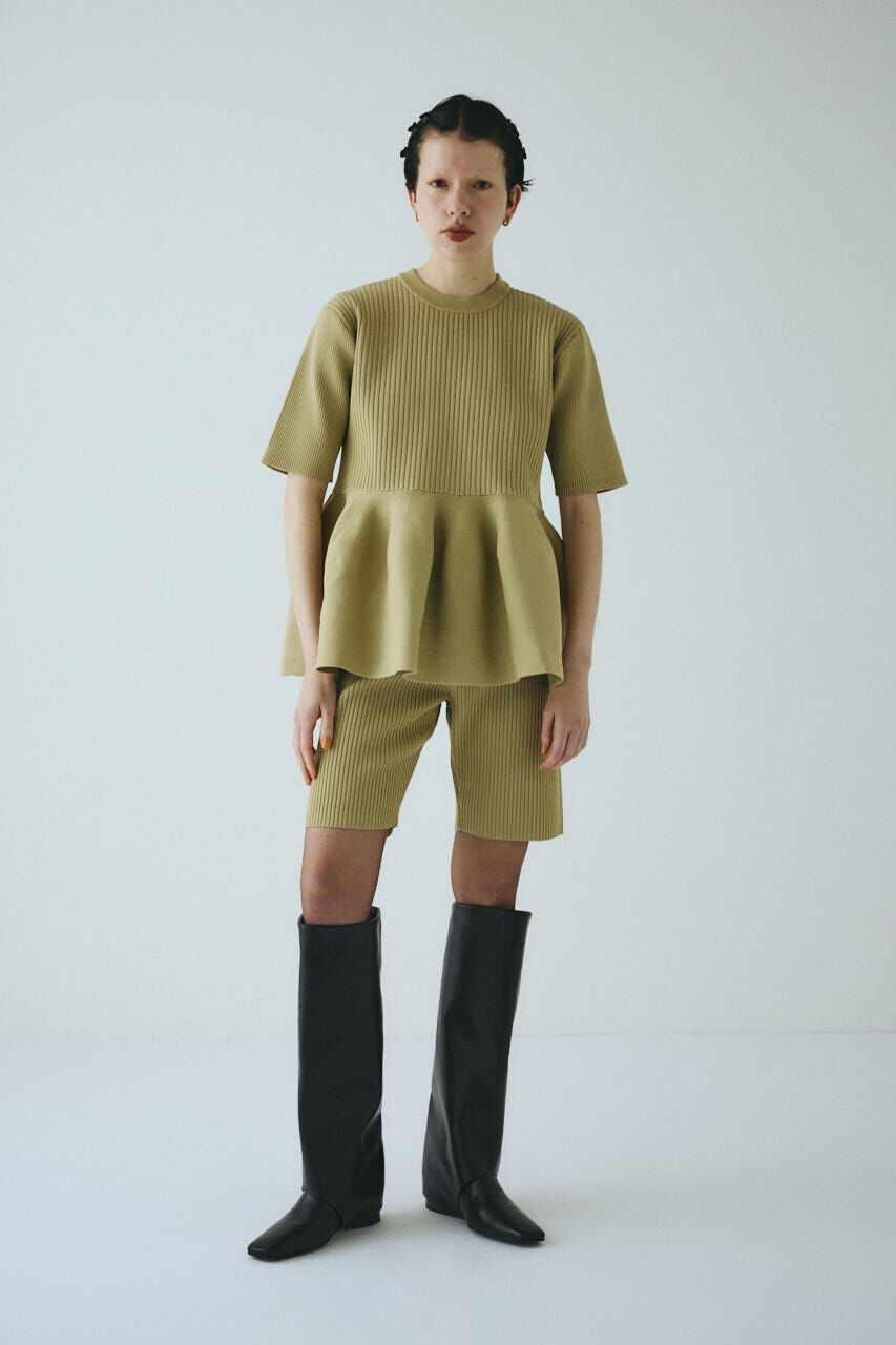 HeRIN.CYE「Flare hem knit tops」|ニット・セーター|