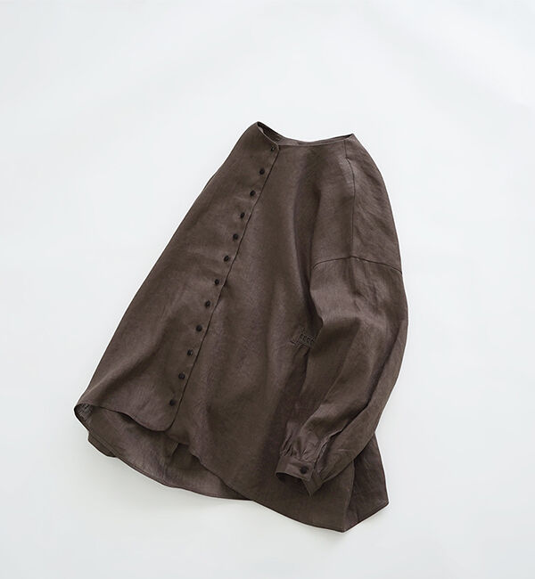 オオカミとフクロウ「オオカミとこもれびのホワイトリリー」|シャツ・ブラウス|