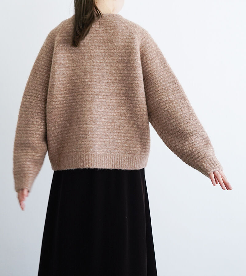 オオカミとフクロウ「オオカミとまるい羊のチャーミー」|カーディガン|