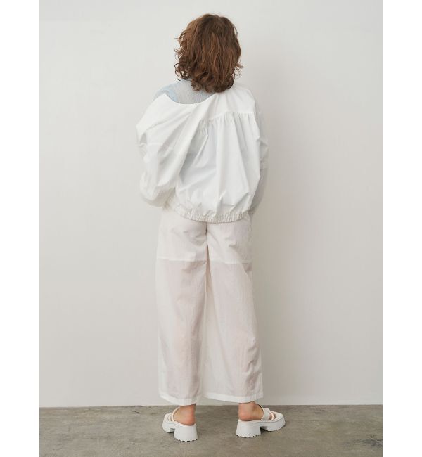 ELENDEEK「SHEER SLEEVE BZ」|ブルゾン・スタジャン|