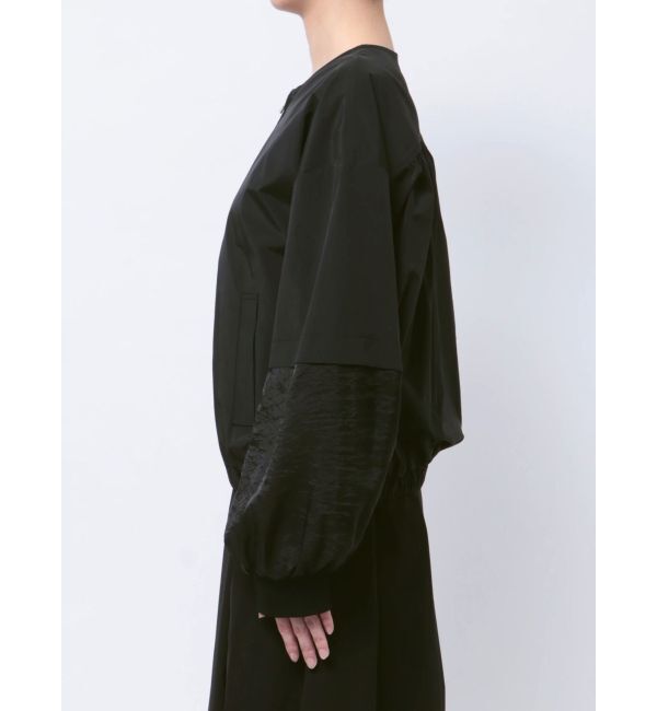 ELENDEEK「SHEER SLEEVE BZ」|ブルゾン・スタジャン|