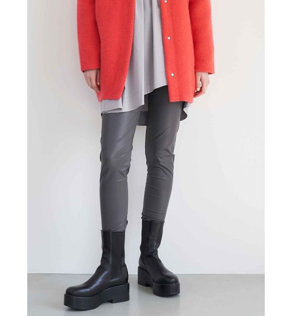ELENDEEK「FAUX LEATHER LEGGINGS」|その他|グレー