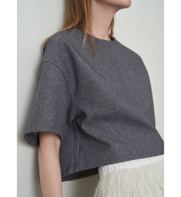 ELENDEEK「BONDING BOXY BL」|シャツ・ブラウス|