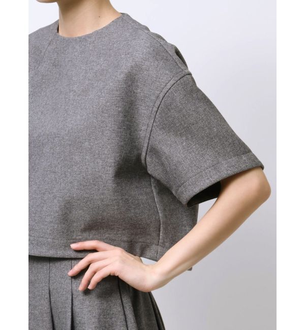 ELENDEEK「BONDING BOXY BL」|シャツ・ブラウス|