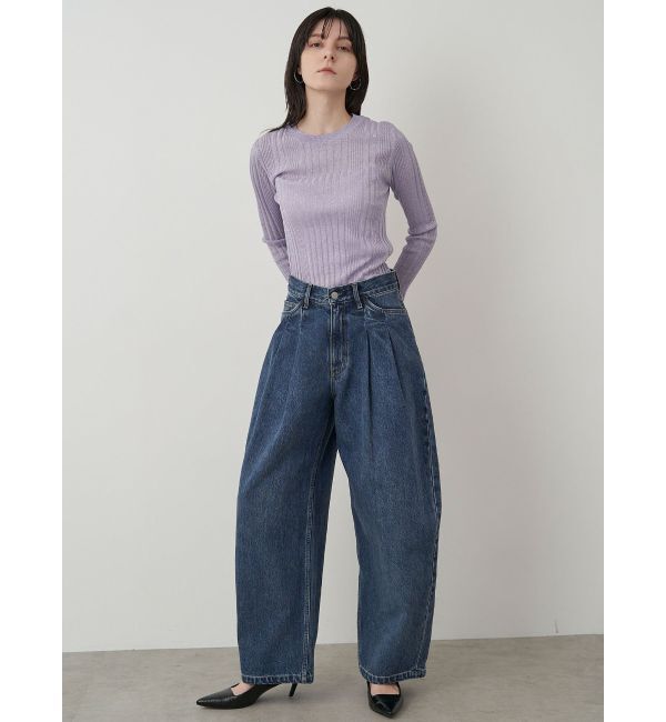 ELENDEEK「LAME SHEER RIB KT」|ニット・セーター|