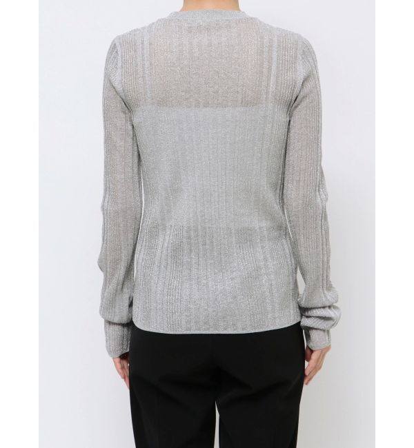 ELENDEEK「LAME SHEER RIB KT」|ニット・セーター|