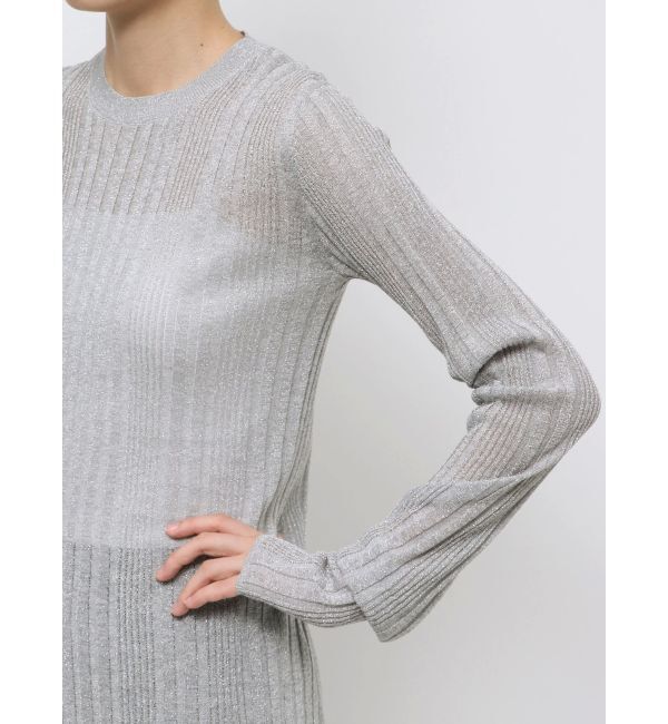 ELENDEEK「LAME SHEER RIB KT」|ニット・セーター|