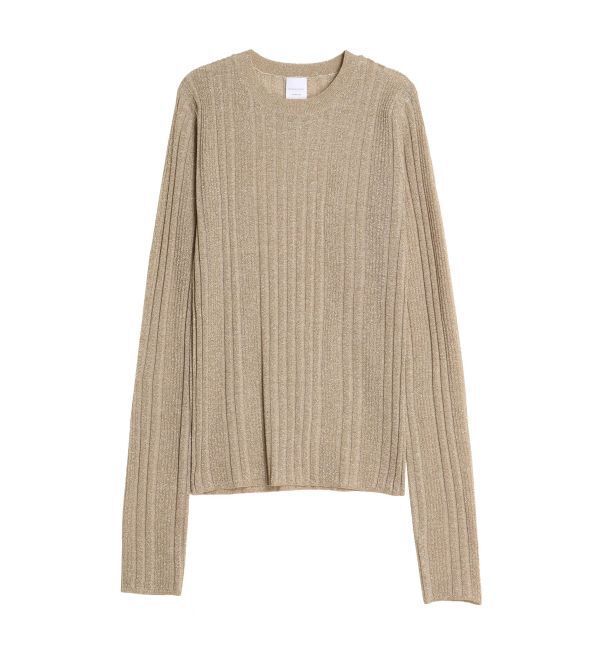 ELENDEEK「LAME SHEER RIB KT」|ニット・セーター|