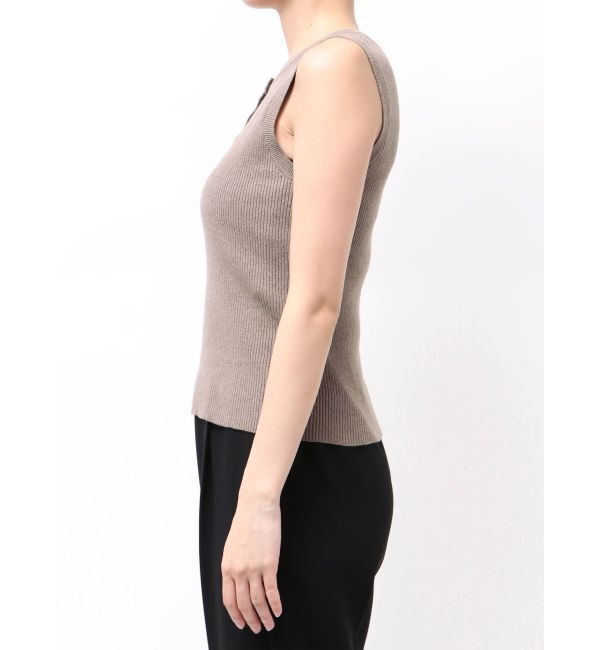 ELENDEEK「HENRY NECK RIB KT」|タンクトップ|