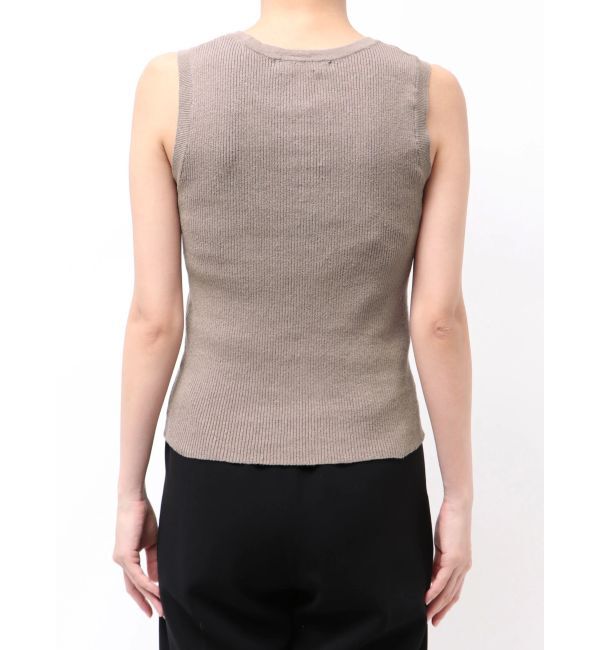 ELENDEEK「HENRY NECK RIB KT」|タンクトップ|