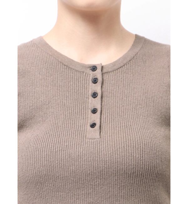 ELENDEEK「HENRY NECK RIB KT」|タンクトップ|